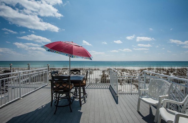 White Sands 8 (427) 4 bedroom/3 bathroom Gulf Front Townhouse