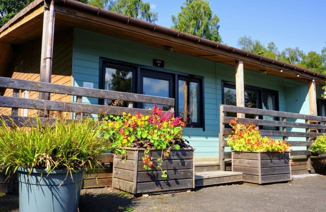 Woodland Pine Lodge by Killin, Loch Tay