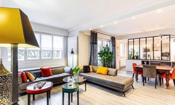 Diderot Apartment | 100 m² Apartment ∙ 3 bedrooms ∙ 6 guests
