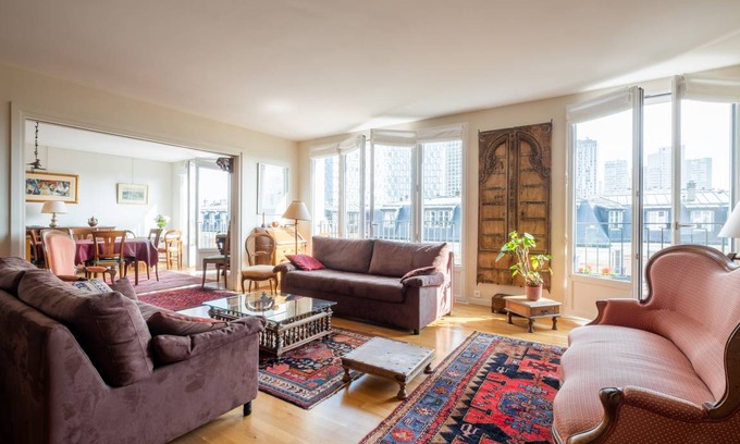 Quartier de Javel Apartment | 160 m² Apartment ∙ 3 bedrooms ∙ 6 guests