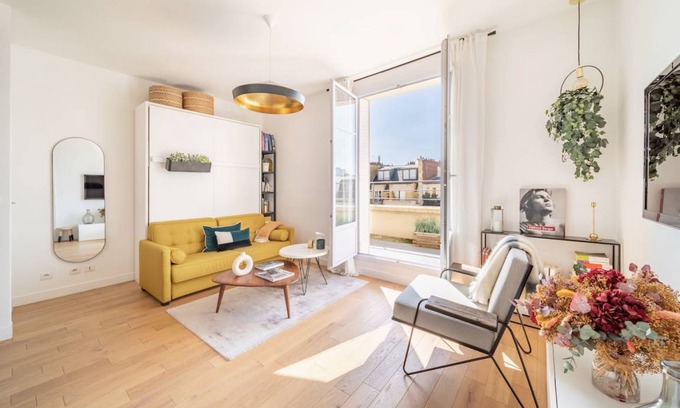 Quartier de la Plaine-de-Monceaux Apartment | 24 m² Apartment ∙ 2 guests