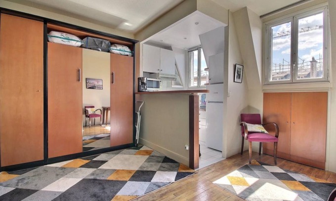 Quartier de la Plaine-de-Monceaux Apartment | 25 m² Apartment ∙ 2 guests