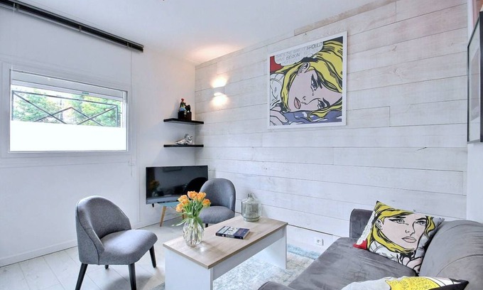 Prince–Marmottan Apartment | 36 m² Apartment ∙ 1 bedroom ∙ 2 guests