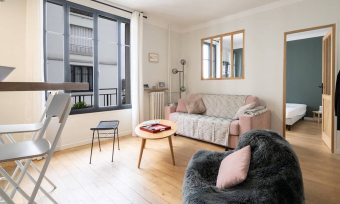 Parchamp–Albert Kahn Apartment | 41 m² Apartment ∙ 1 bedroom ∙ 2 guests