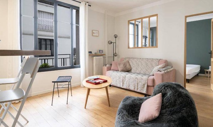 Parchamp–Albert Kahn Apartment | 41 m² Apartment ∙ 1 bedroom ∙ 2 guests