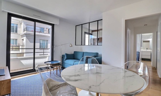 Levallois-Perret Apartment | 42 m² Apartment ∙ 1 bedroom ∙ 2 guests