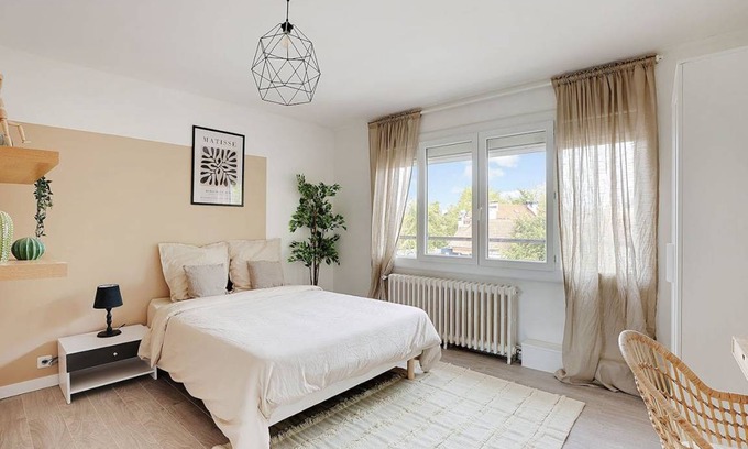 Clamart Resort | 42 m² Private room ∙ 1 bedroom ∙ 2 guests