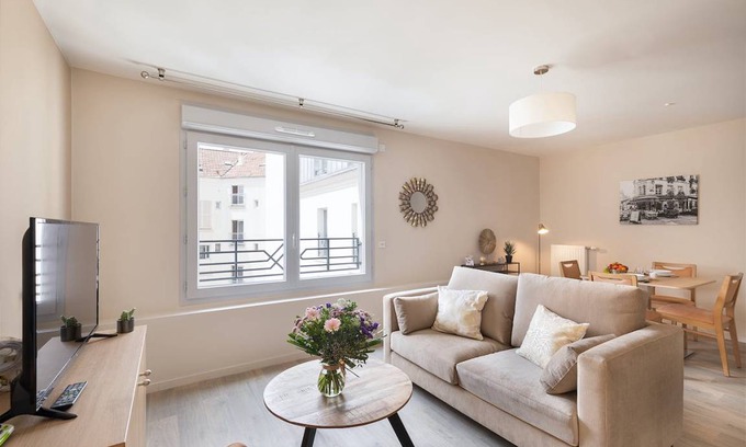 Le Raincy Apartment | 45 m² Apartment ∙ 1 bedroom ∙ 1 guest