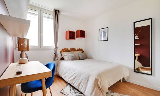 Le Kremlin-Bicetre Resort | 68 m² Private room ∙ 1 bedroom ∙ 4 guests