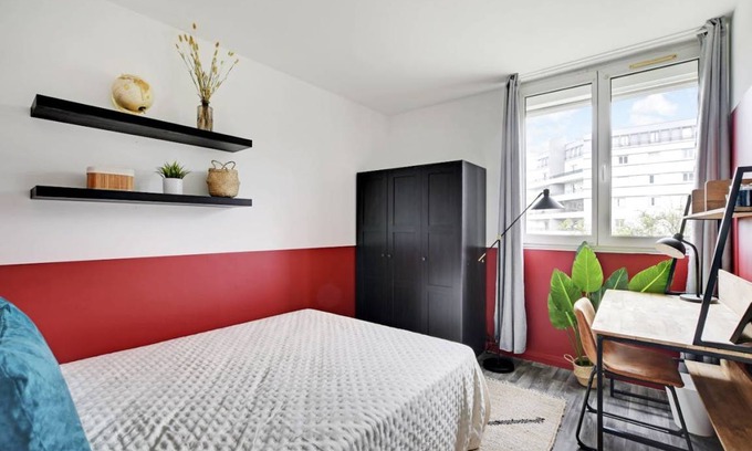 Le Kremlin-Bicetre Resort | 71 m² Private room ∙ 1 bedroom ∙ 4 guests