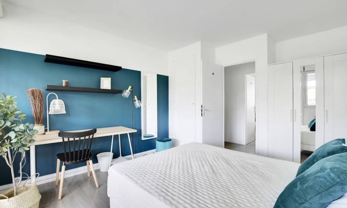 Le Kremlin-Bicetre Resort | 76 m² Private room ∙ 1 bedroom ∙ 4 guests