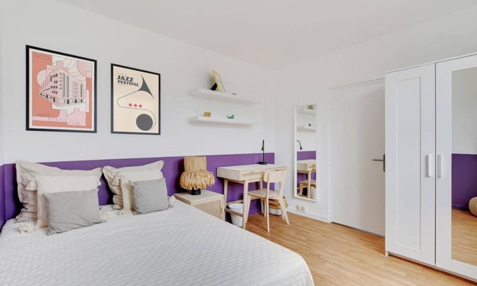 Le Kremlin-Bicetre Resort | 77 m² Private room ∙ 1 bedroom ∙ 5 guests