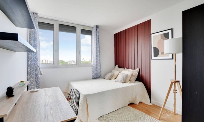 Le Kremlin-Bicetre Resort | 77 m² Private room ∙ 1 bedroom ∙ 5 guests