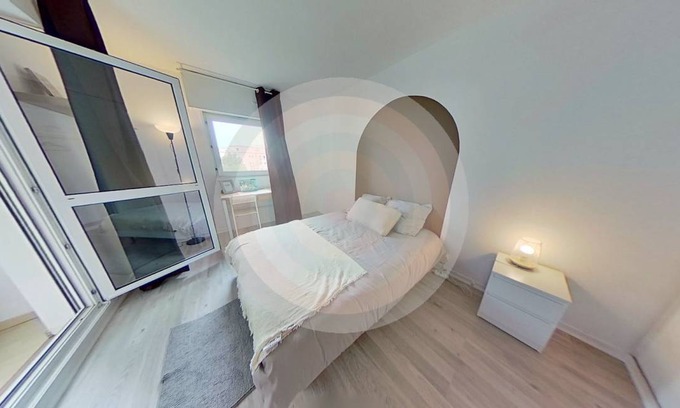 Quartier de Javel Resort | 84 m² Private room ∙ 1 bedroom ∙ 1 guest