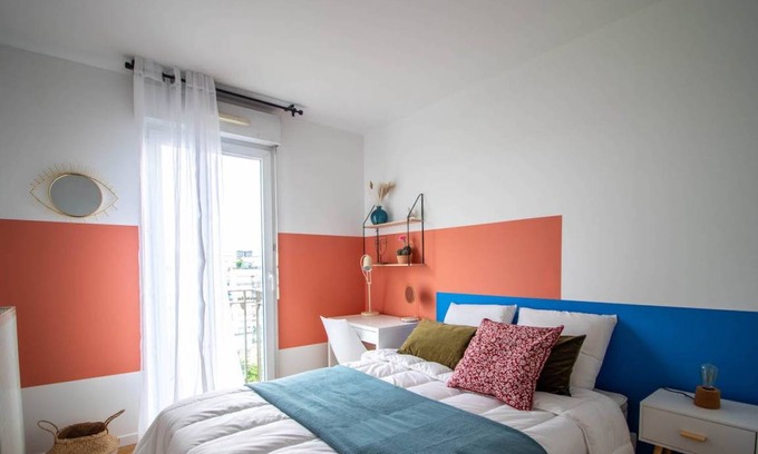 Saint-Denis Resort | 90 m² Private room ∙ 1 bedroom ∙ 4 guests