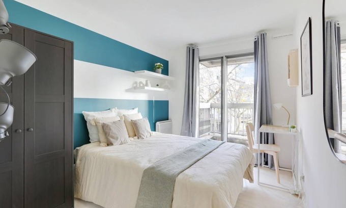 Boulogne-Billancourt Resort | 93 m² Private room ∙ 1 bedroom ∙ 5 guests