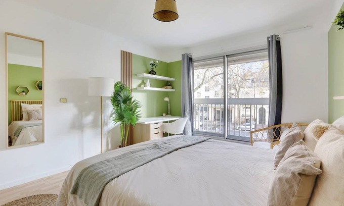 Boulogne-Billancourt Resort | 93 m² Private room ∙ 1 bedroom ∙ 5 guests