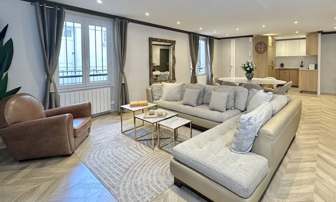 Gaillon Apartment | 95 m² Apartment ∙ 3 bedrooms ∙ 8 guests