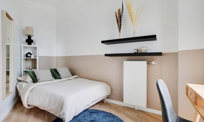 Quartier du Pont-de-Flandre Resort | 99 m² Private room ∙ 1 bedroom ∙ 6 guests