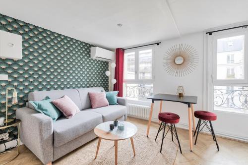 Quartier de la Plaine-de-Monceaux Apartment | Appartement d'architecte proche Arc de Triomphe-2P