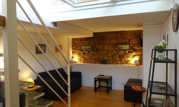 Butte-aux-Cailles Apartment | ARTIST WORKSHOP - DUPLEX 35 m2 - Butte aux cailles