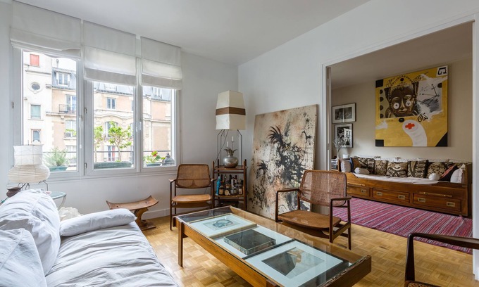 Notre-Dame-des-Champs Apartment | Arty by Luxembourg Gardens, by Veeve