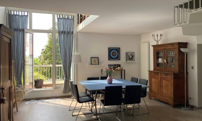 Champigny-sur-Marne Apartment | Duplex de 100m2 Proche de Paris. Idéal Pour Disney et JO 2024