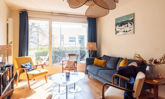 Billancourt–Rives de Seine Apartment | 62 m² Apartment ∙ 2 bedrooms ∙ 4 guests