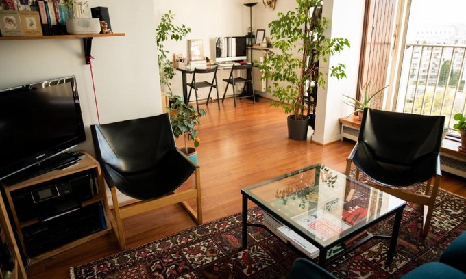 Quartier de Javel Apartment | HostnFly apartments - Beautiful warm appt, balcony and superb view