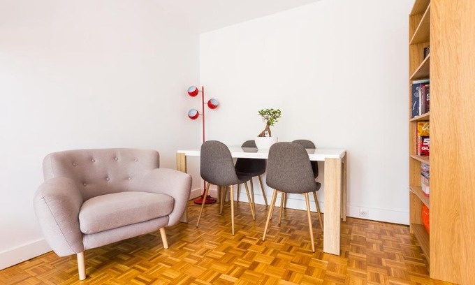 Quartier de la Maison-Blanche Apartment | Nice two-room flat in front of Parc Montsouris