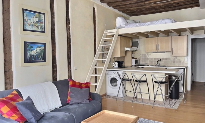 Arsenal Apartment | Parisian Home | 104316 | 1 chambre | Marais - Bastille