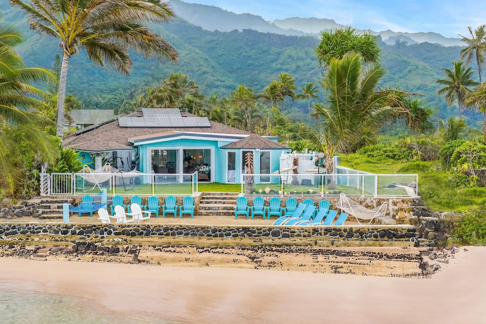 Kahuku House | Jewel of Hawaii:Beachfront Estate w/Pvt Beach🏖️Snrkl Reef,JurassicPark FilmSite