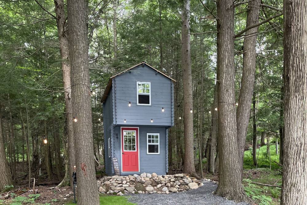 Hastings Highlands Cabin | Lake front cabin, with a seperate cabin with kitchenette and a bathroom.