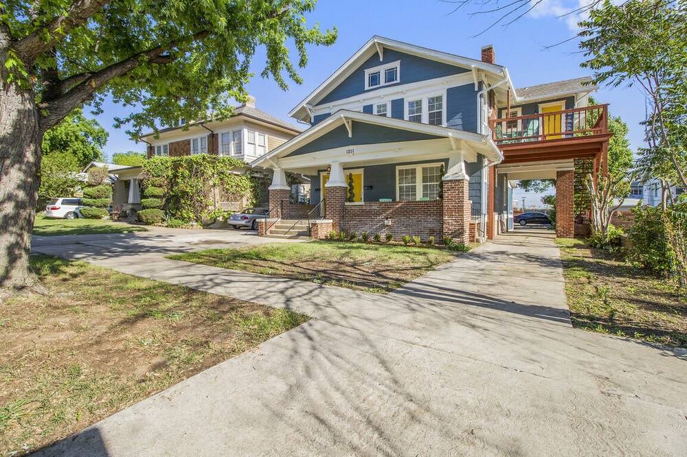 Central Oklahoma City House | Beachy3 – 3 units in 1 – near Uptown & Asian Dist.