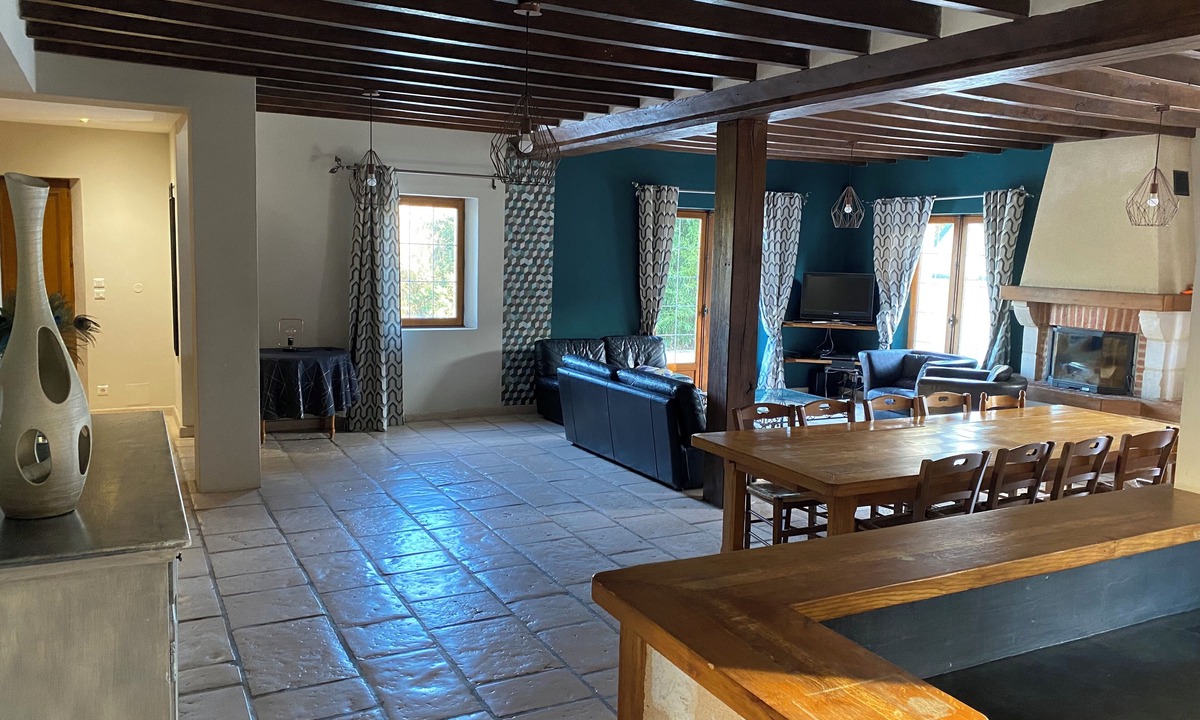 Mont-Saint-Jean House | Spacious house with pool and spa