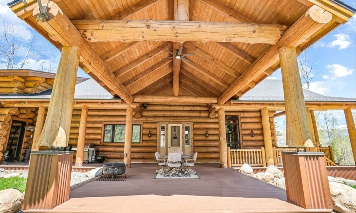 Clark House | Custom Log Home in North Routt. Enjoy Biking, Hiking, Swimming, Fishing and Life