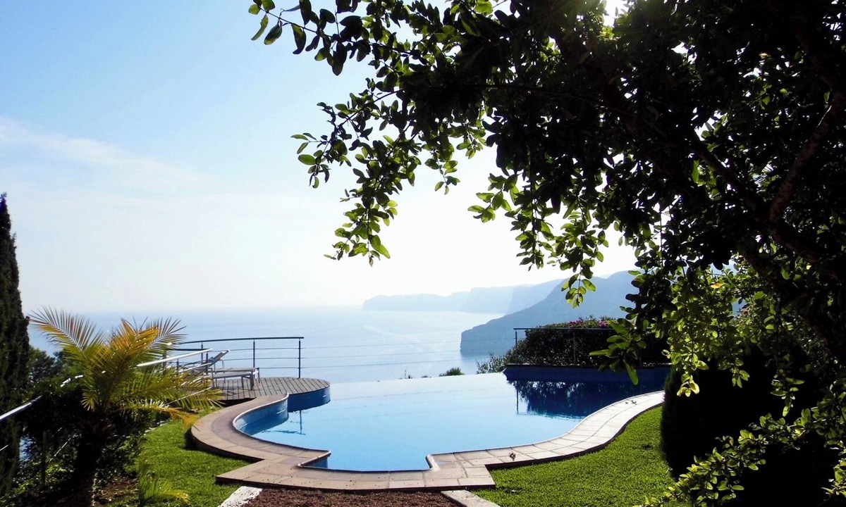Cap de la Nau Villa | Luxury and Private Mediterranean seafront Villa with spectacular Sea Views.