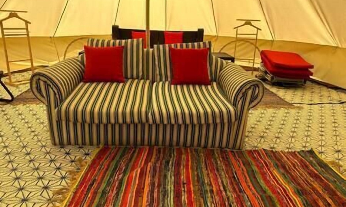 Cuddesdon House | Glamping Bell Tent 1