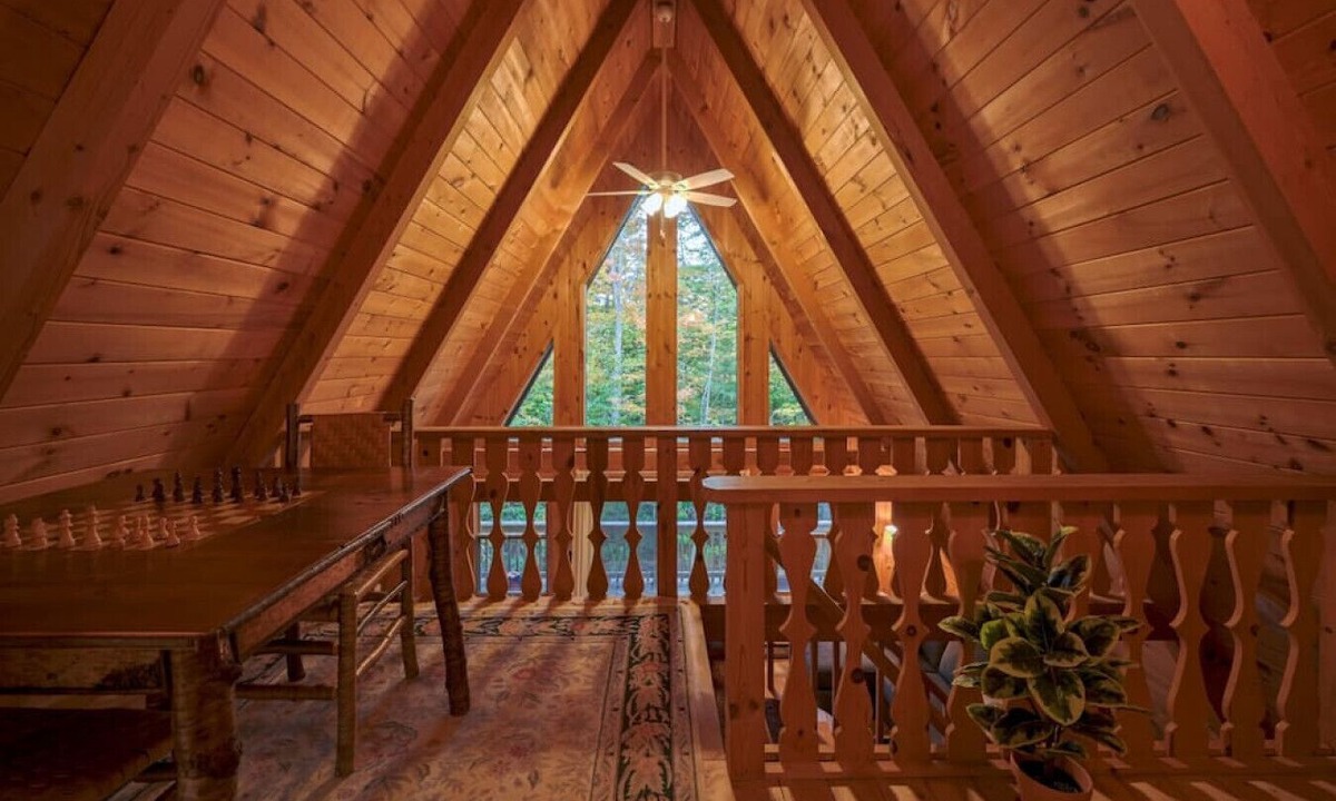 Jay Ski Chalet | Cozy 2 BDRM A-Frame Nestled in Ausable Acres