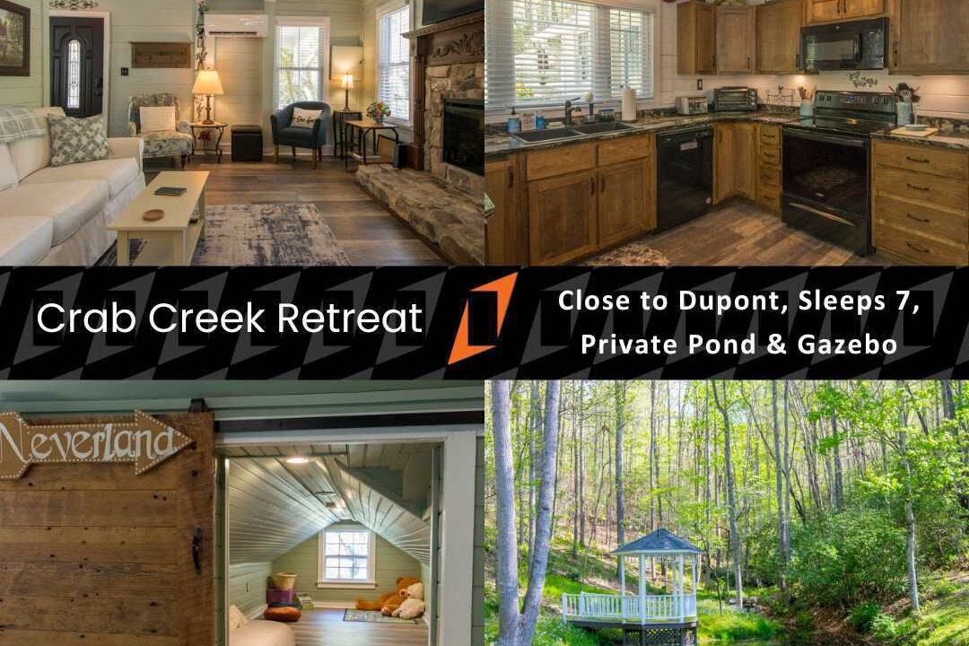 Hendersonville House | Crab Creek Retreat~$375 Free Activities Daily