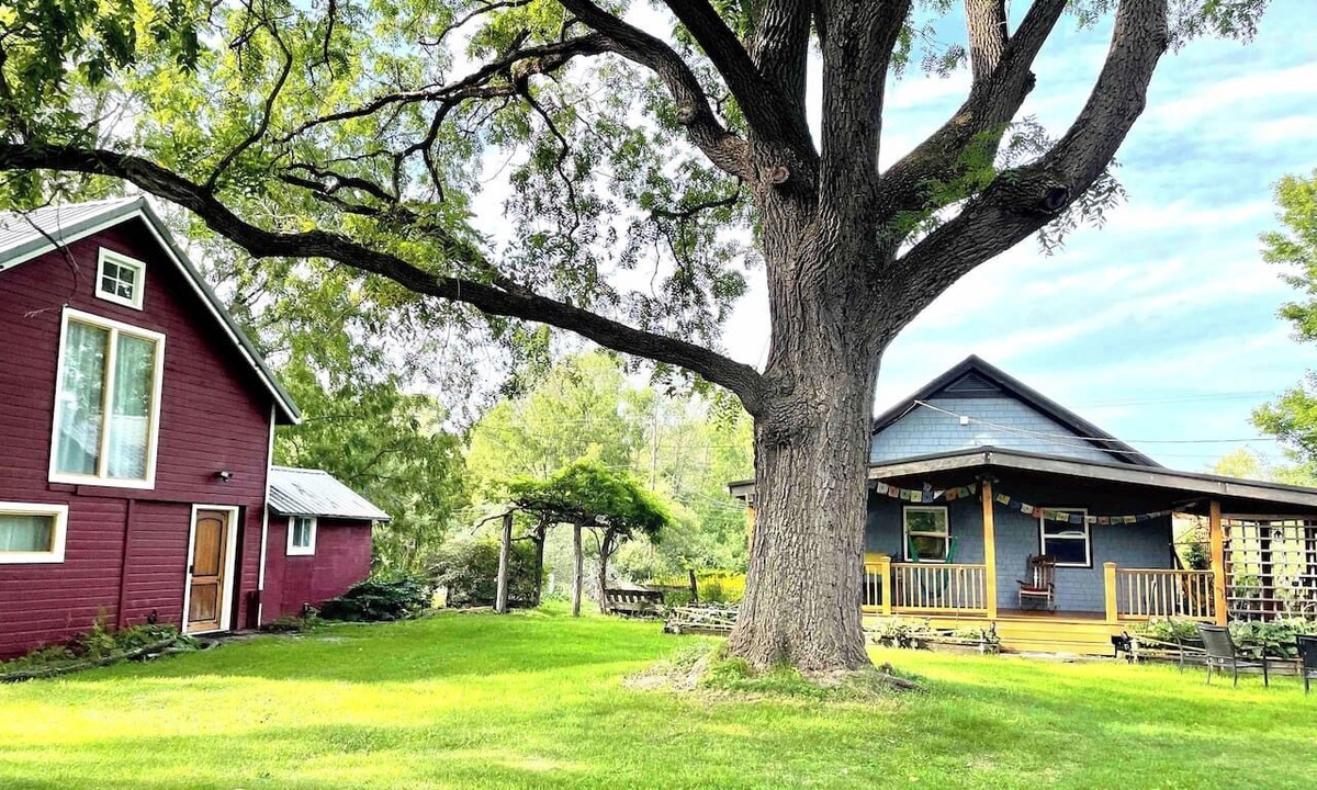 Trumansburg House | Perry City Manors | 2 Homes, Sleeps 18