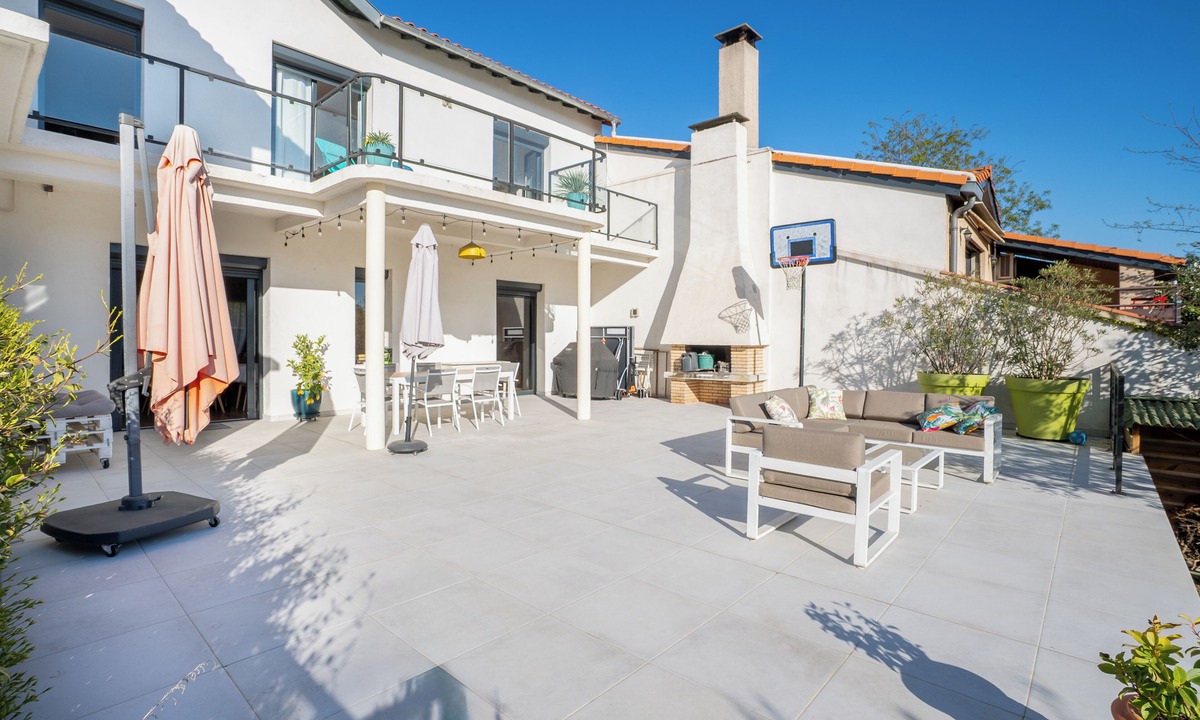 Pont des Demoiselles-Montaudran-La Terrasse House | Elegant villa with pool - Toulouse Côte Pavée