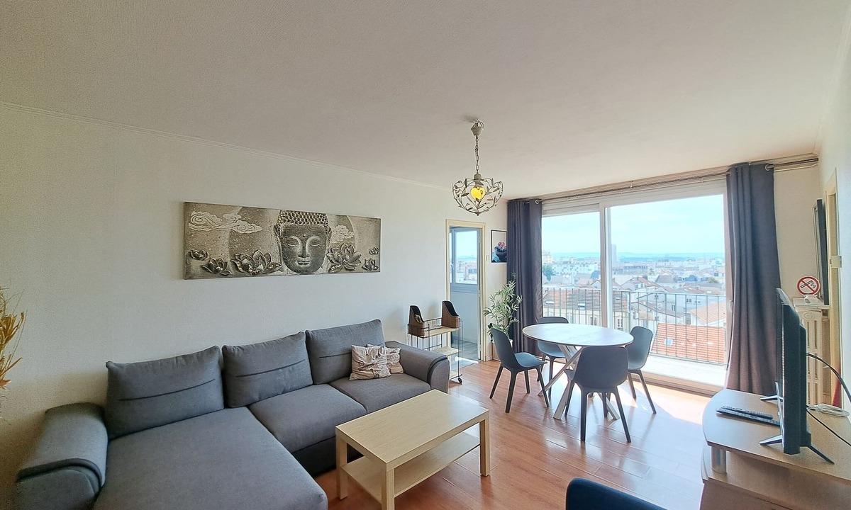 Laon Sud Apartment | Ajaccio - Balcon avec vue