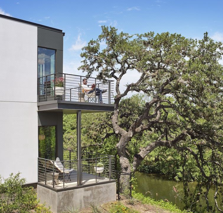 Photo of Buildings in Round Rock Original Plat