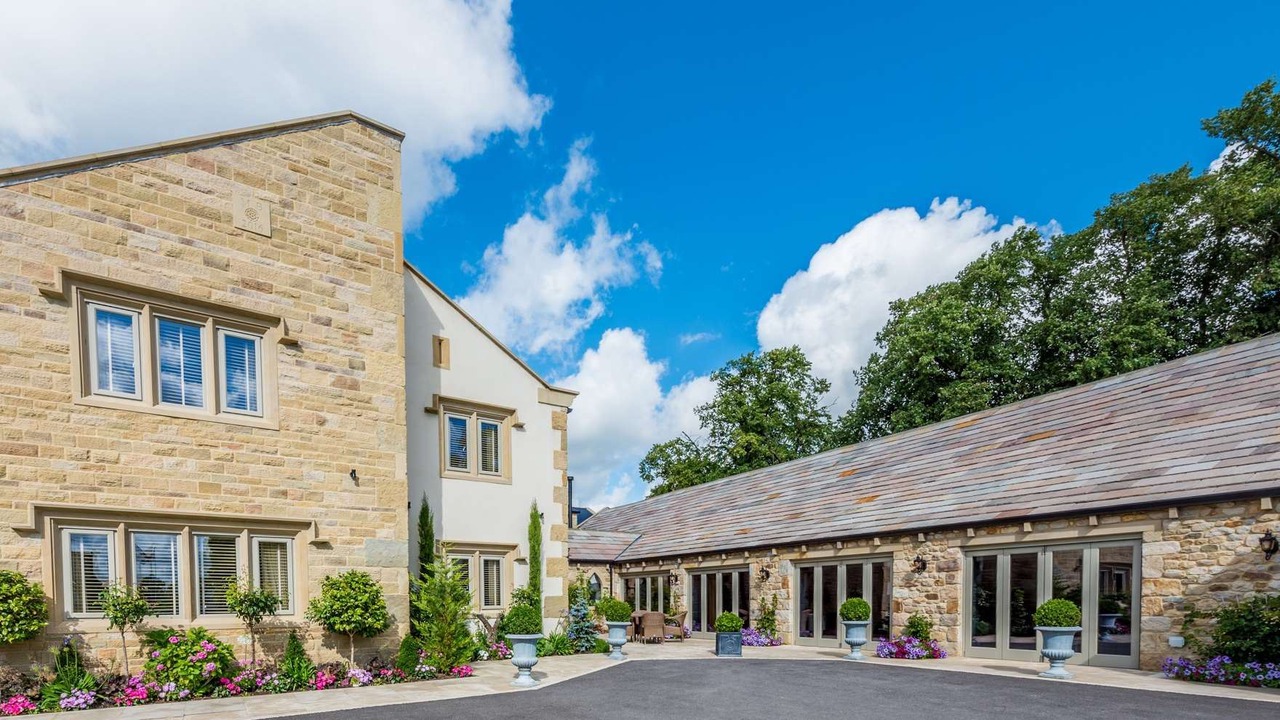 Photo of Buildings in Fence