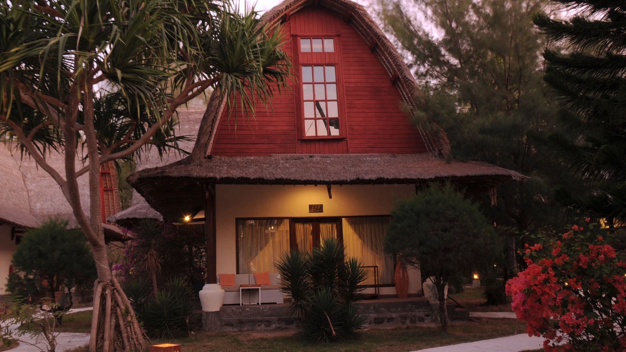 Photo of Buildings in Gili Trawangan