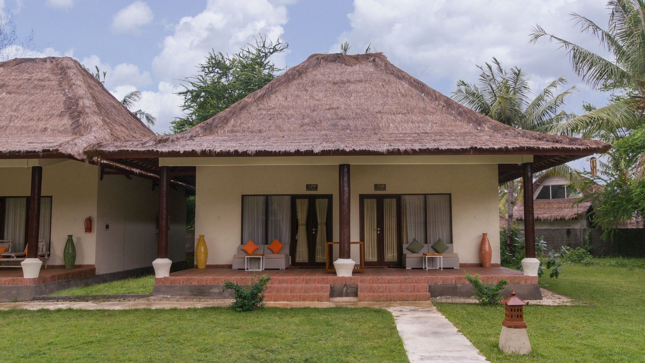 Photo of Buildings in Gili Trawangan