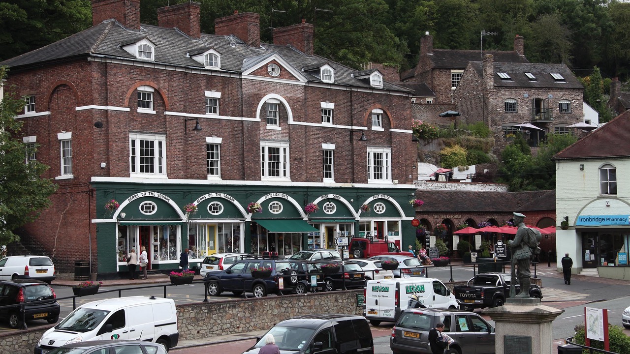 Photo of Buildings in Coalbrookdale