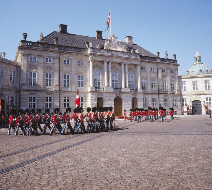 Photo of Buildings in Nyhavn - Amalienborg