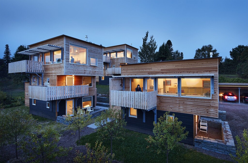 Photo of Buildings in Grand Marais